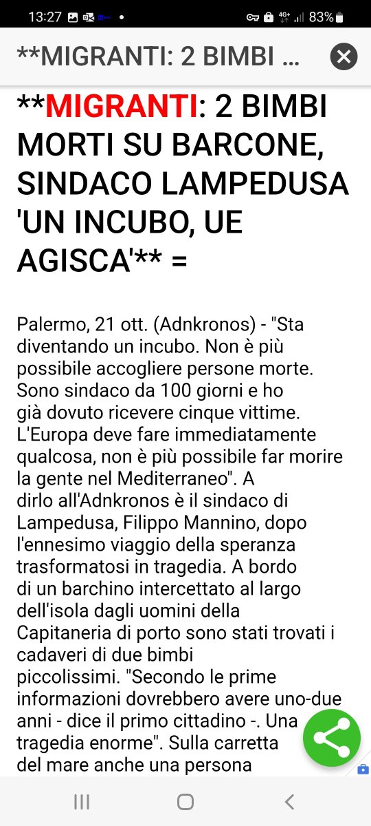 Cimitero #Mediterraneo 'Un incubo' dice Filippo Mannino sindaco di #Lampedusa dopo il ritrovamento dei corpi di due bambini morti ustionati su uno dei tanti barchini arrivati sull'isola.Mentre in #Tunisia riemergono i copri di altri bambini piccoli morti in un naufragio #migranti