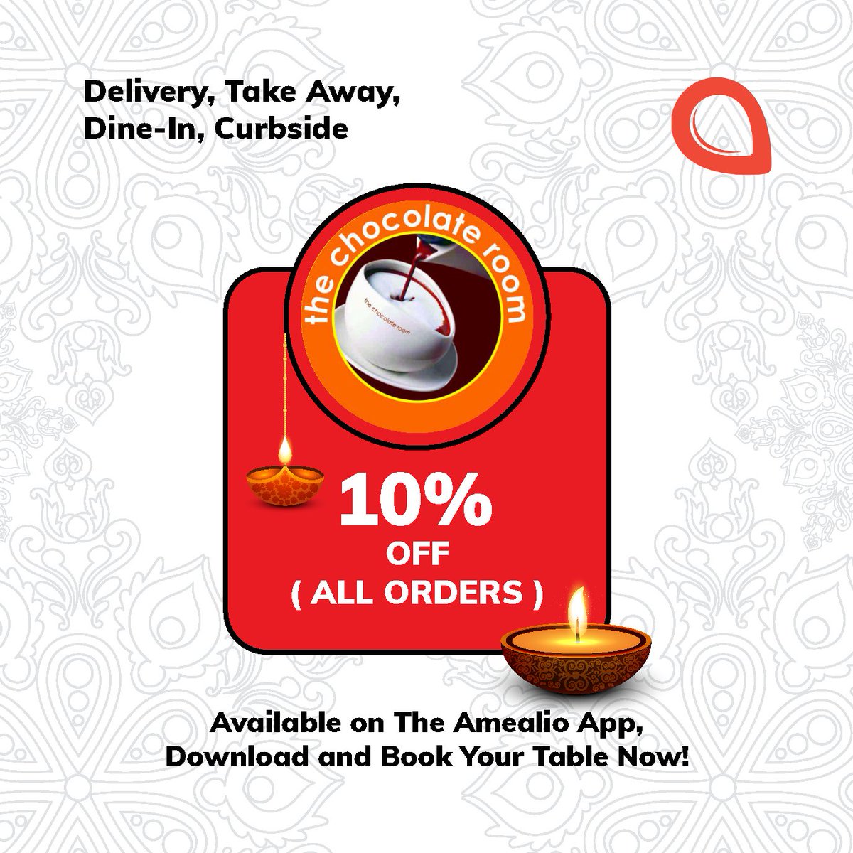 Amealio4's tweet photo. Celebrate Diwali with Amealio! Enjoy Specially Curated Offers for You! 🎉😍 #DiwaliAmealiowali #amealioexperience #amealioconvenience #friendsofamealio 

#user #amealio #amealioapp #experience #amealiomoments #userexperience #review #reviewproduct #pune #punekars #punecity https://t.co/PWESDY8pAp