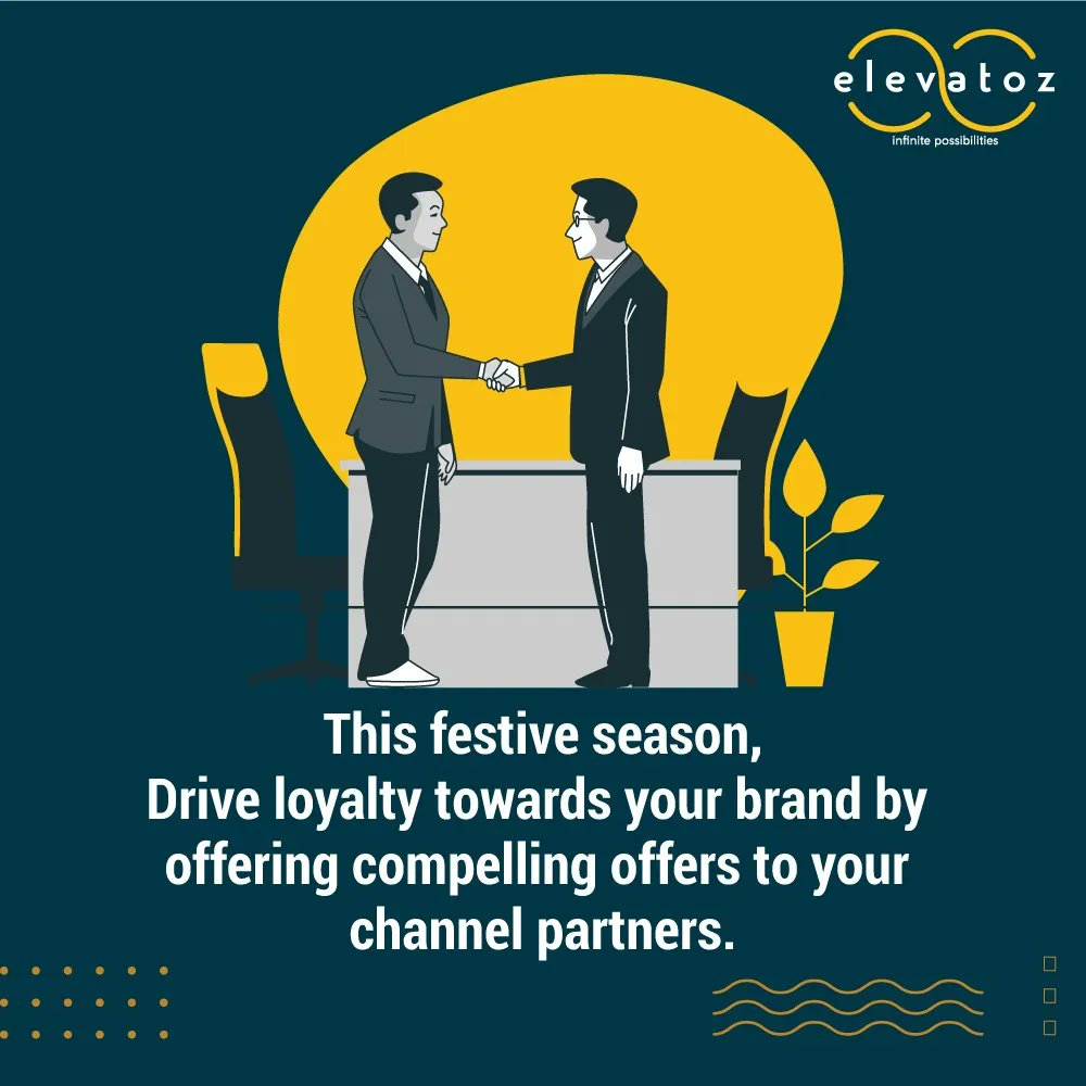 To get your channel partners hooked on your brand, let us help you create an intriguing rewards system. #elevatoz #loyaltyrewardprogram #loyaltyprograms #customerloyaltyprograms #joinloyaltyprogram #bestloyaltyprogram #lifestyle #explore #tweetme #Tweetoftheday