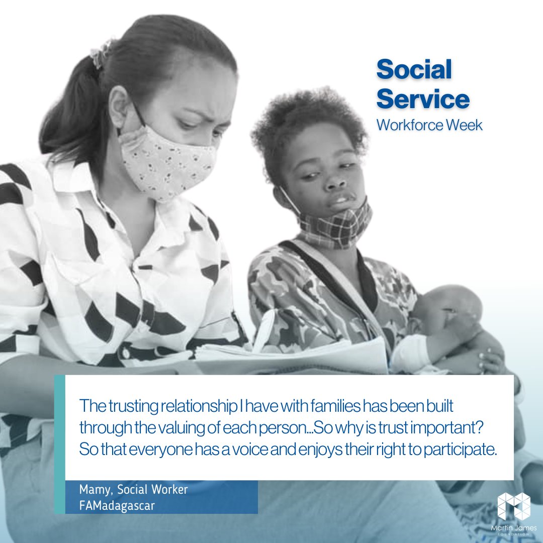 MJFCharity's tweet photo. Recently, a few of them shared about the importance of building connections and trust with the children and families they support.
Please click through to read their responses.
#SSWWeek #SocialWorkforce #SocialWork #SocialWorkers #FamilyStrengthening #WeAreMJF #Partnerships https://t.co/fFUYb9dIsR