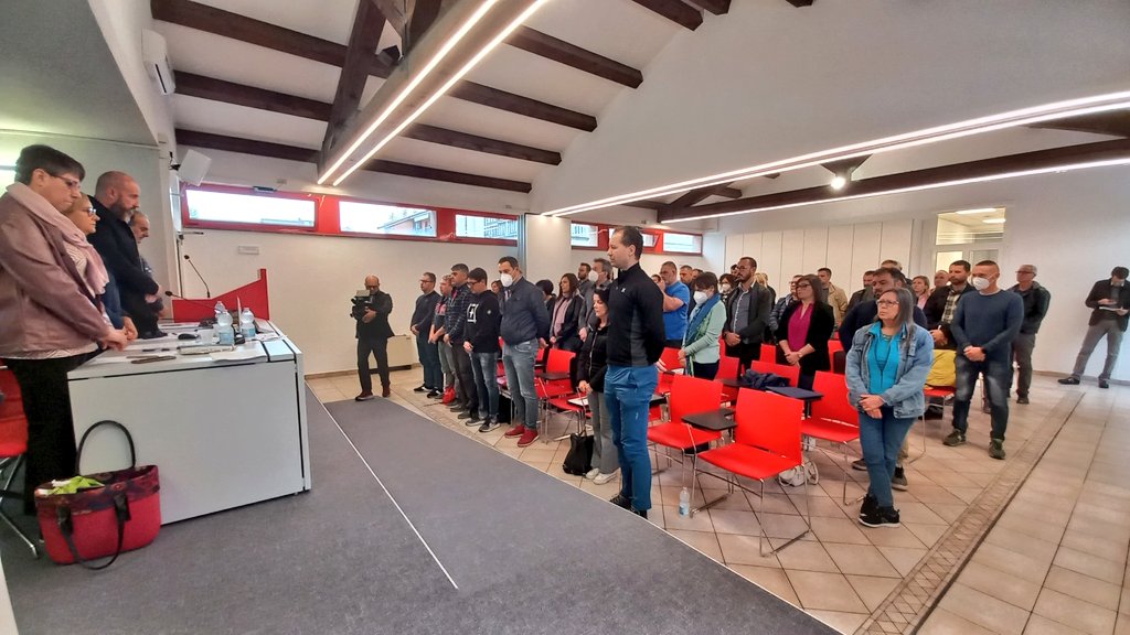 AST_CISL_AF's tweet photo. Oggi a Udine si è tenuto l'Attivo Unitario #CGILCISLUIL sulla Salute e #Sicurezzasullavoro con la partecipazione degli RLS delle aziende dell'#AltoFriuli, di Udine e della Bassa Friulana

@cislfvg https://t.co/3mH1knMcm1