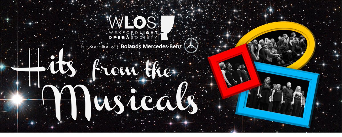 Only 1 week to go for Wexford Light Opera Society's Hits from the Musicals!! 🥳 Have you got your tickets? 👀 Find out more here 👉 bit.ly/3C1UqXB