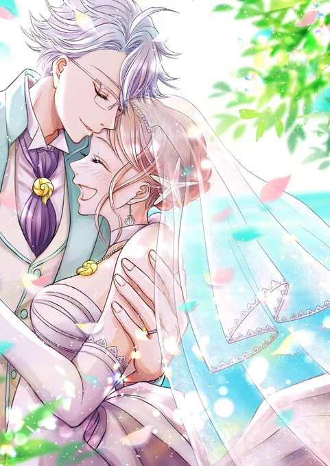 10月22日は…「永遠(とわ)に夫婦の日」 HappyWeddingアズ監#twstプラス #twst_NL 女監督生顔あり 