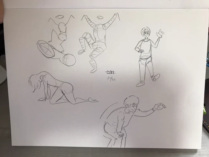 模写 