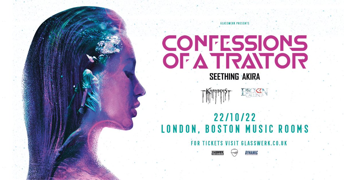 Glasswerk's tweet photo. TONIGHT! @COATband   tour finale at @BostonMusicRoom   - London.
Joined by @SEETHINGAKIRA, @Karybdisband and @broken_calling  
It's going to be EPIC!
A few tickets left OTD https://t.co/K3X7CGFnA5