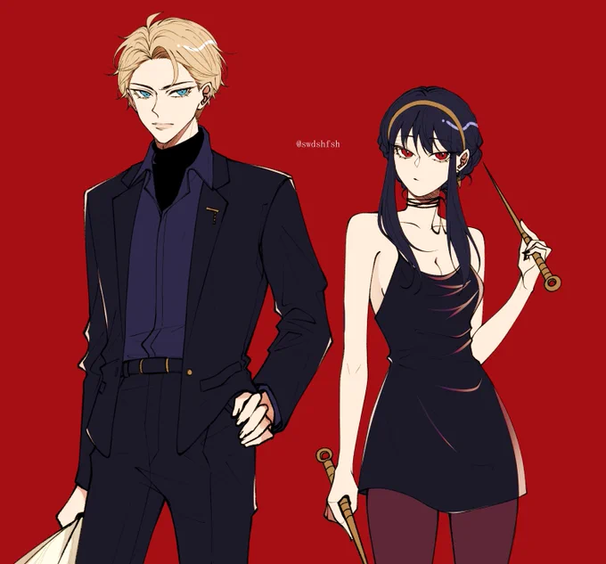 decided to shade my spy fam pieces and man im glad i did LMFAO whew 