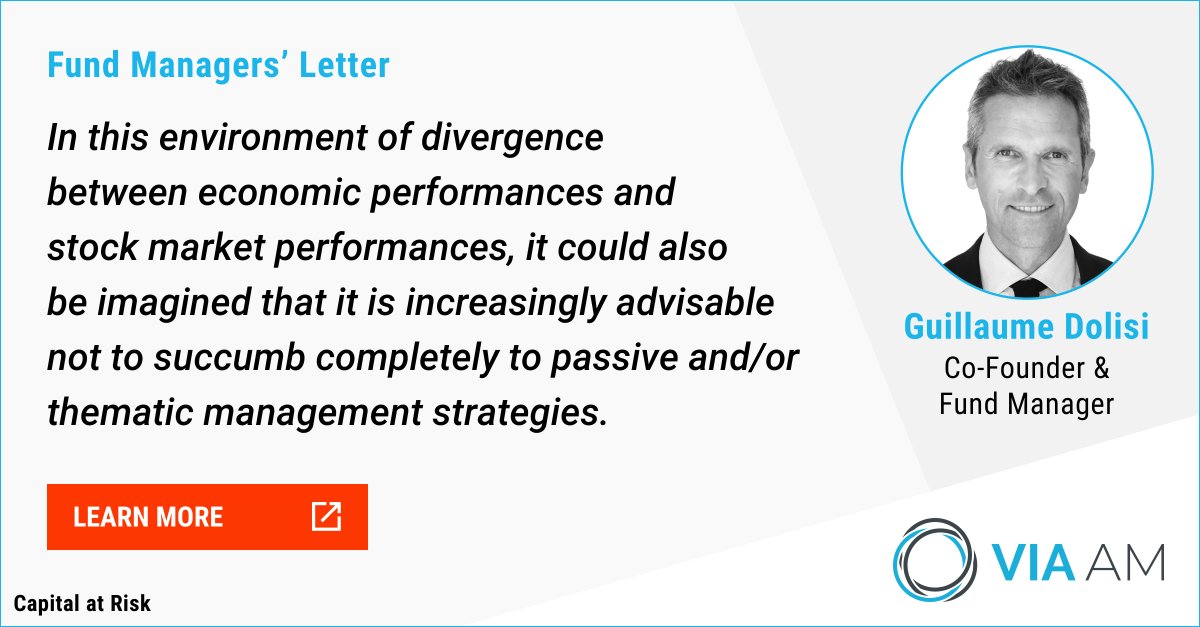 VIAAM_'s tweet photo. Guillaume Dolisi &amp; Laurent Pla explain the principles of measuring value creation &amp; offer a practical case with an analysis of the VIA Smart Equity Europe fund’s economic performance. 
#valuecreation #VIAleap #AssetManagement #Finance #Investment #Outlook #MarketingCommunication