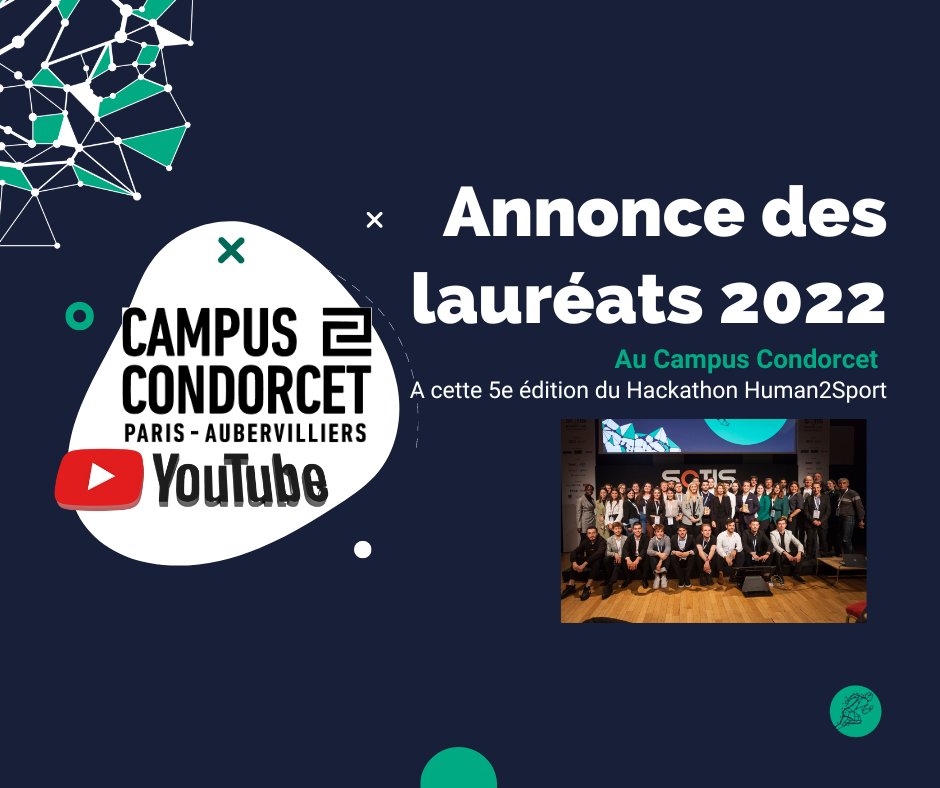 Human2Sport's tweet image. [Hackathon @Human2Sport #H2S2022 J3]

L'annonce des résultats 🚀c'est ce soir !

↘️Rejoignez-nous en live à partir de 18h sur Youtube : a.rtmp.youtube.com/live2