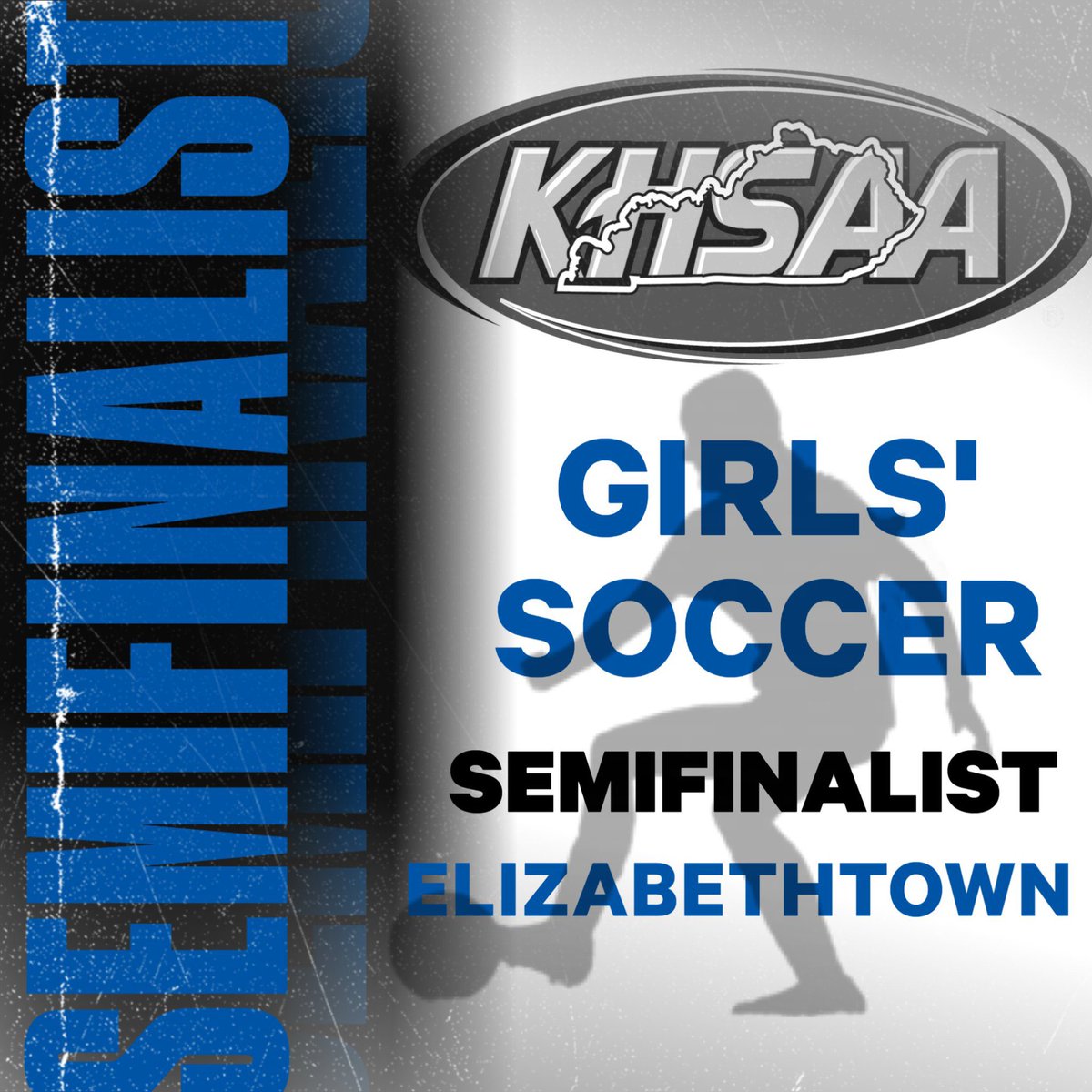 EtownSoccer's tweet photo. This group of ladies have EARNED the right to play West Jessamine on Wednesday at 4pm in Lexington for a spot in the state championship game!  Make plans to travel and support these girls as we continue our historic run!  #LastGameNotYet https://t.co/aXIHF2vOIK