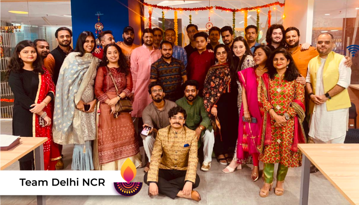 EnKashBusiness's tweet photo. Kicking off #Diwali celebrations across #EnKash offices! 
#EnKashians celebrates the spirit of festive seasons with #decorations, #goodfood, and loads of #fun.
Here are some glimpses of our fun-filled pre-diwali festivities! 

Happy Diwali from all of us at Team EnKash! https://t.co/8lAX7uxFDB