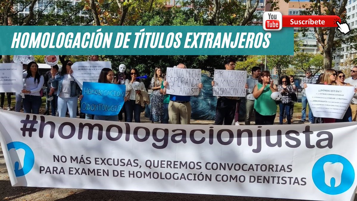 MigrarSF's tweet photo. En el programa de hoy hablamos sobre la homologación de títulos Universitarios extranjeros en España. Miles de profesionales de salud esperan una solución al tema ¿Qué cambia con el nuevo Real Decreto? @Psic_Migrantes @OdontosH 
🔴En Directo, 17 horas 
📻 https://t.co/KzhLzfH7kH https://t.co/cNLAUUn6aU