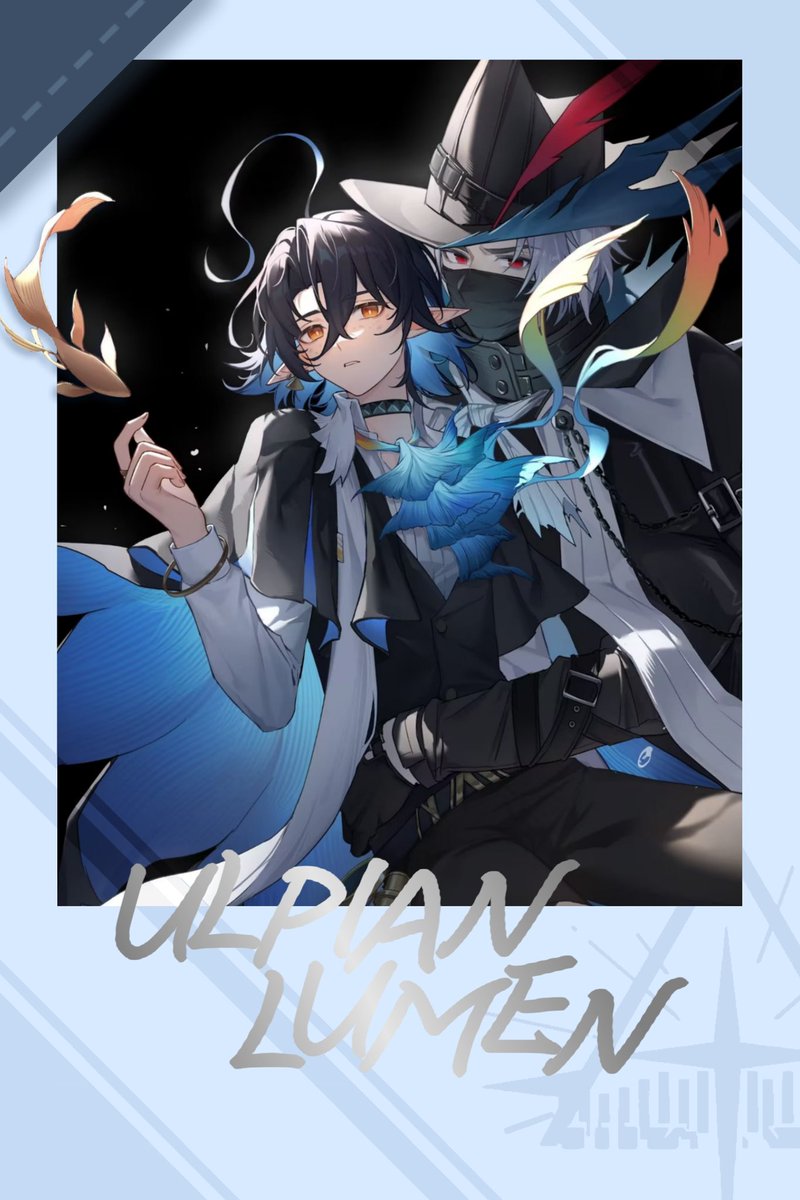 cherry_cy1999's tweet photo. #Arknight #lumen #ulpian #乌流 约稿无料 https://t.co/sfTio5G9CF