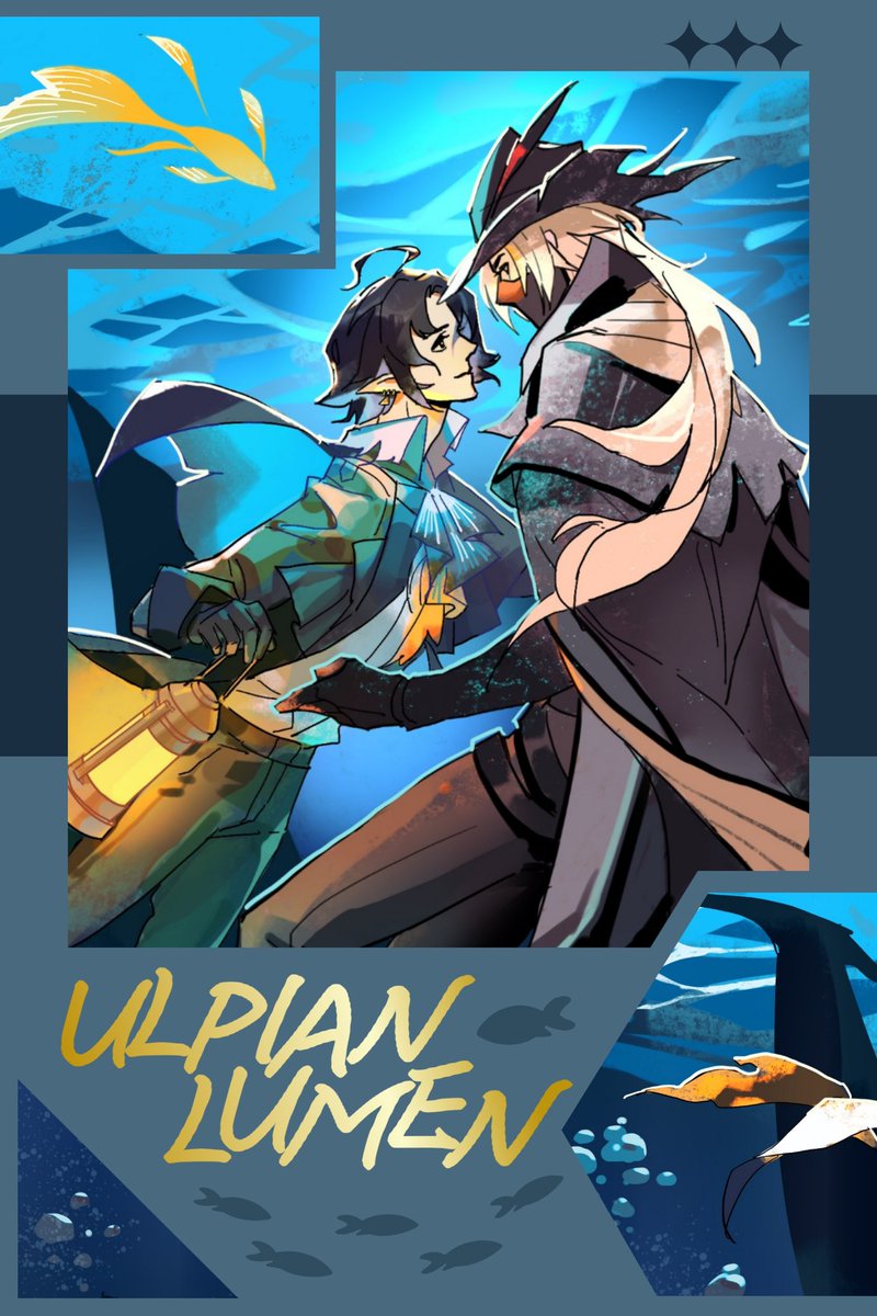 cherry_cy1999's tweet photo. #Arknight #lumen #ulpian #乌流 约稿无料 https://t.co/sfTio5G9CF