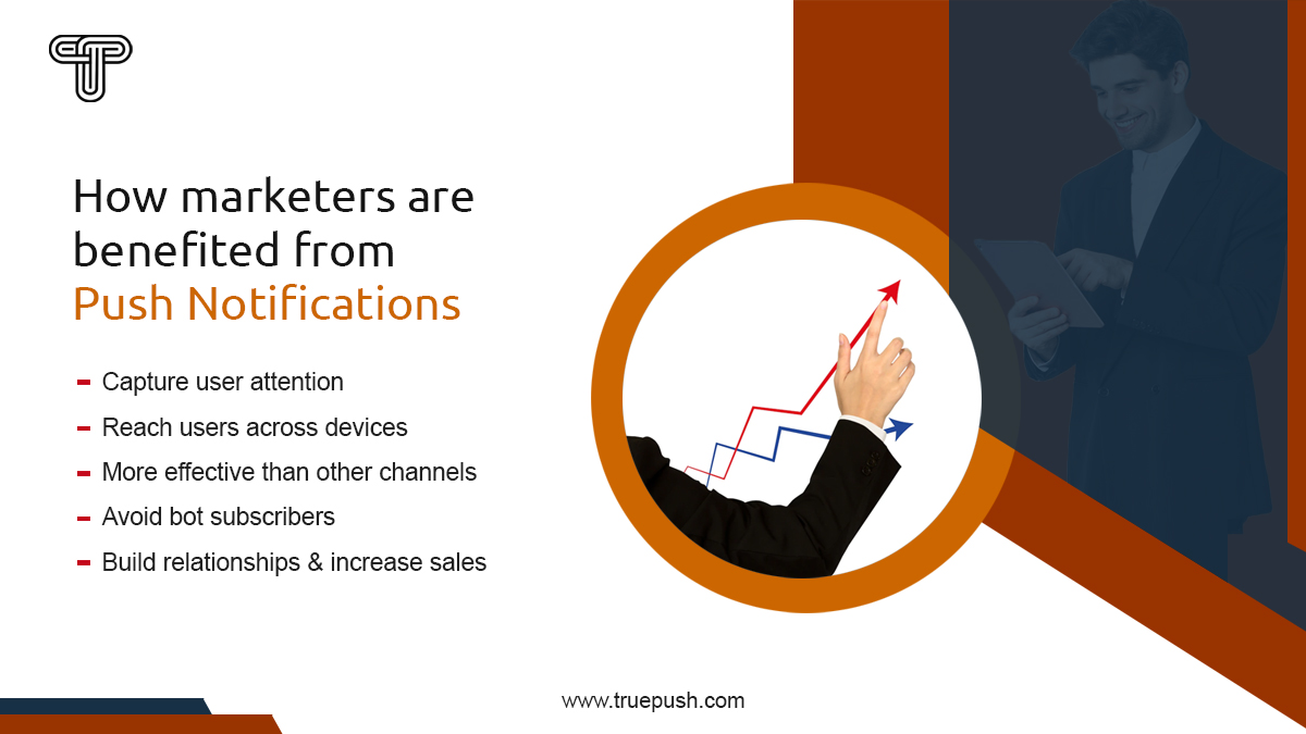 TruepushHQ's tweet photo. Want to know how push notifications can benefit your business. Check here.
Join Truepush today to send free push notifications.
https://t.co/EtcO8t8kFi
#pushnotifications #pushnotifications
#engagement #pushservice #webpushnotification #pushmessages #webpush https://t.co/Er75iGoGOc
