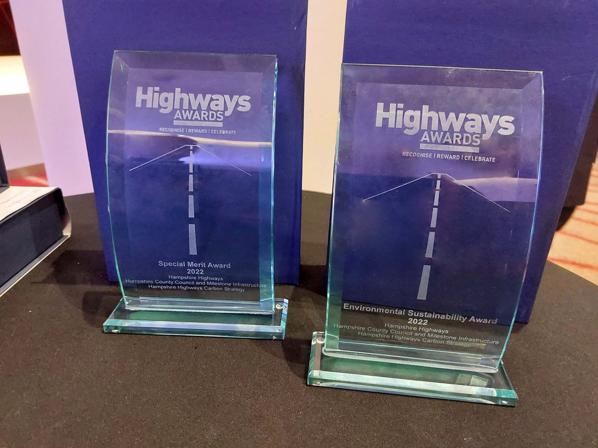 MGroupHighways's tweet photo. DELIVERY | This week’s @highwaysmag Awards saw multiple wins for Hampshire Highways, an established collaboration between Milestone Infrastructure, @hantsconnect and @OCLRegeneration.

Click here to read more: https://t.co/QXWl0SzvEZ #milestoneinfrastructure #highwaysawards22 https://t.co/LWjtNkM8Gv