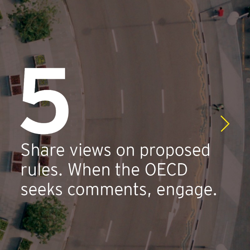EY_Tax's tweet photo. #BEPS 2.0 is on the way. How can businesses prepare and adapt to the ground-breaking changes heralded by the implementation of new #tax rules? Here are five key steps your business needs to take to stay ahead. Find out more.
#EYITC