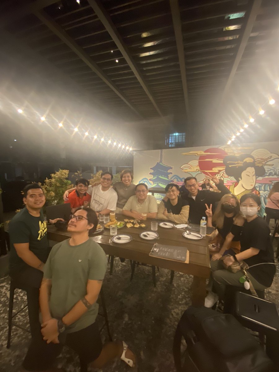 dejen_02's tweet image. Dinner before our Dry run for #CabsyCon.