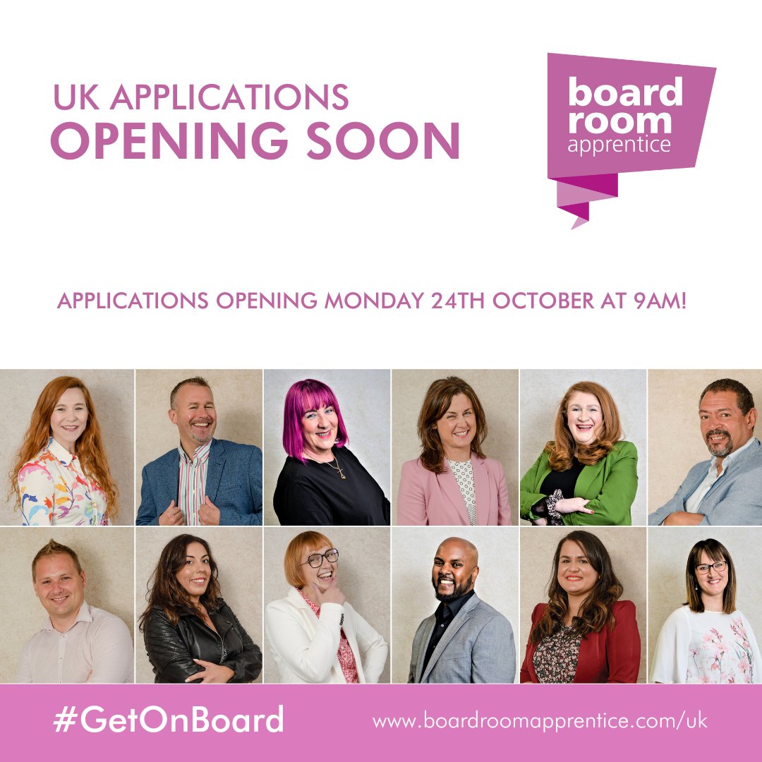 If being on a board, giving your time and sharing your skills is something you aspire to, then UK Boardroom Apprentice can help you to bridge that gap. 

Find out more about our 12 month board learning &amp; development placement programme here
boardroomapprentice.com/uk

#GetOnBoard