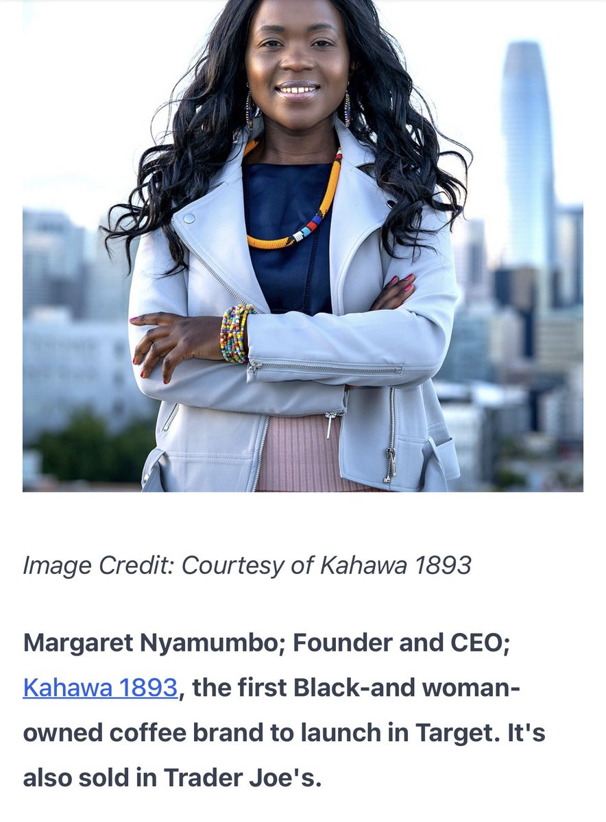 🎉Thanks <a href="/entrepreneur/">Entrepreneur</a> for featuring our founder as one of 100 Women of Influence alongside other great women leaders. 🎉

🔥Honored and excited to keep building a coffee company that celebrates the role of women in coffee and works to empower them.🙌🏾