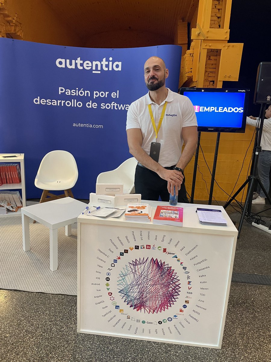 Lo que más me gusta es la amabilidad del personal del stand #tarugo22 #autentiaenlatarugo <a href="/autentia/">Autentia</a>