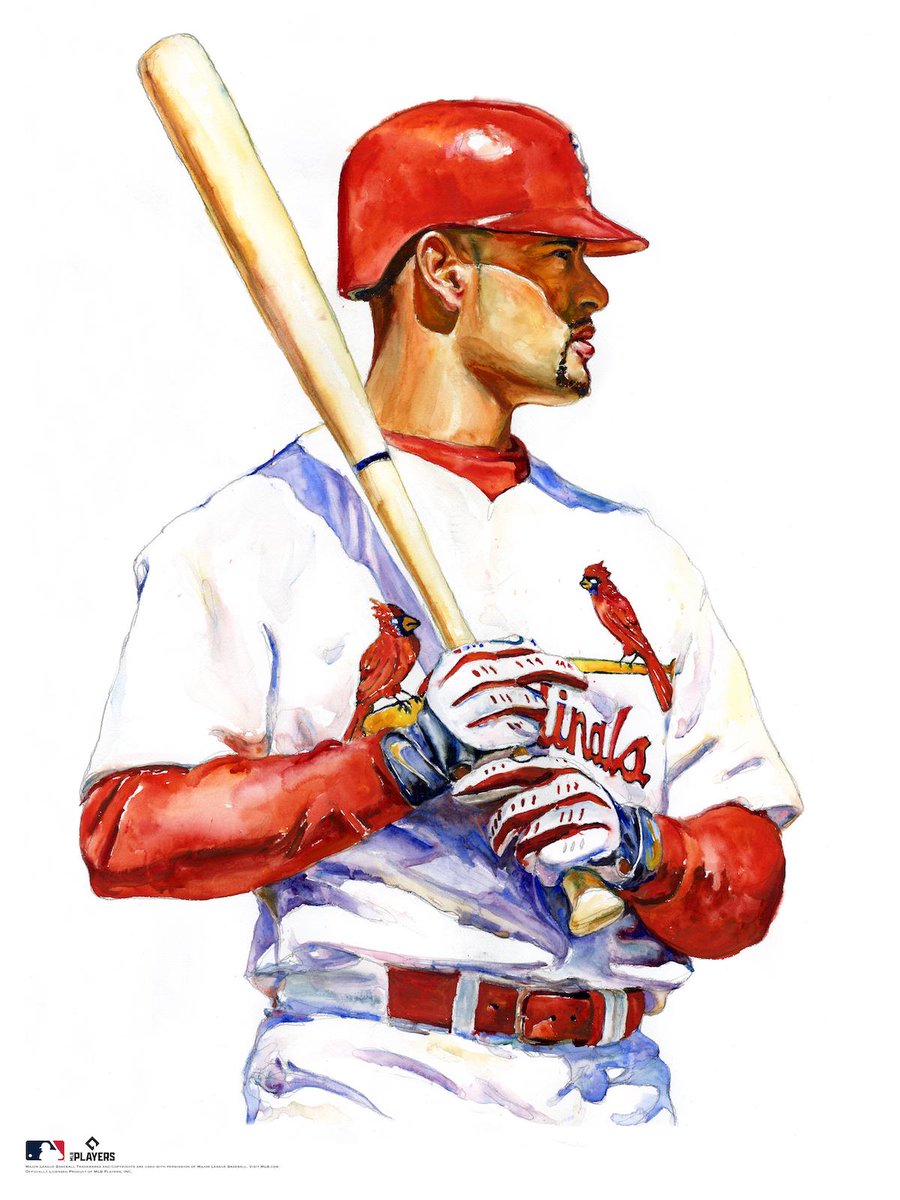 I am excited to announce my new website and store! I am creating limited edition 18x24 prints of all my MLB paintings moving forward. My Albert Pujols print is now live on the site! 

conta.cc/3DkPqO9