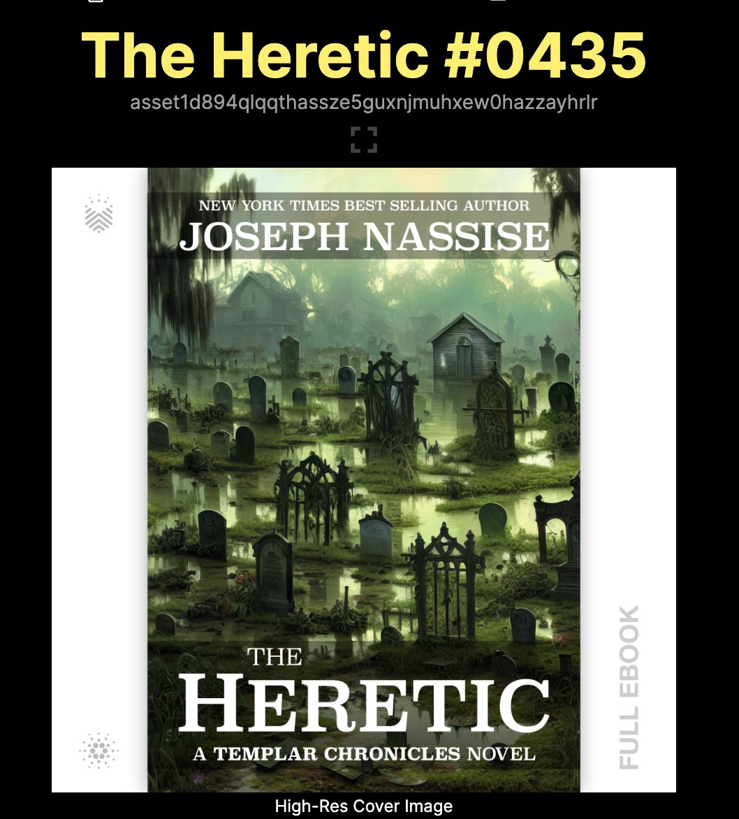 Let's do a giveaway of The Heretic by <a href="/Jnassise/">Joe Nassise</a>. 

Like, RT, and follow to enter. I'll choose a winner tomorrow. 

Good luck!