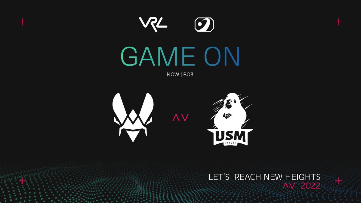 Pool A1 - Winners Round 2

Nos athlètes entrent sur le terrain, et nous allons jouer contre les #USM! 🐝

<a href="/TeamVitality/">Team Vitality 🐝</a> 🆚 <a href="/USMeSport/">USM eSport 🇫🇷</a>
📺: twitch.tv/usmesport

#VforVictory #RLCS