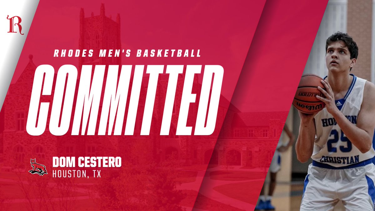 Very excited to announce that I'm  100% committed to Rhodes College! Thanks <a href="/ZoGoodson/">Steven 'Zo' Goodson</a>, <a href="/PTMcGrail13/">Patrick McGrail</a>, &amp; @SmithDuncan901 for the  opportunity. Looking forward to being part of the Lynx Family🔴⚫️!   <a href="/RhodesLynxMBB/">Rhodes Men's Basketball</a> <a href="/CrandallBBCoach/">Ron Crandall</a> <a href="/HCStangsMBB/">Houston Christian Basketball</a> <a href="/TxTakeover_Ned/">T.T.E.Basketball</a> <a href="/gregory_coachtx/">Coach Greg</a>