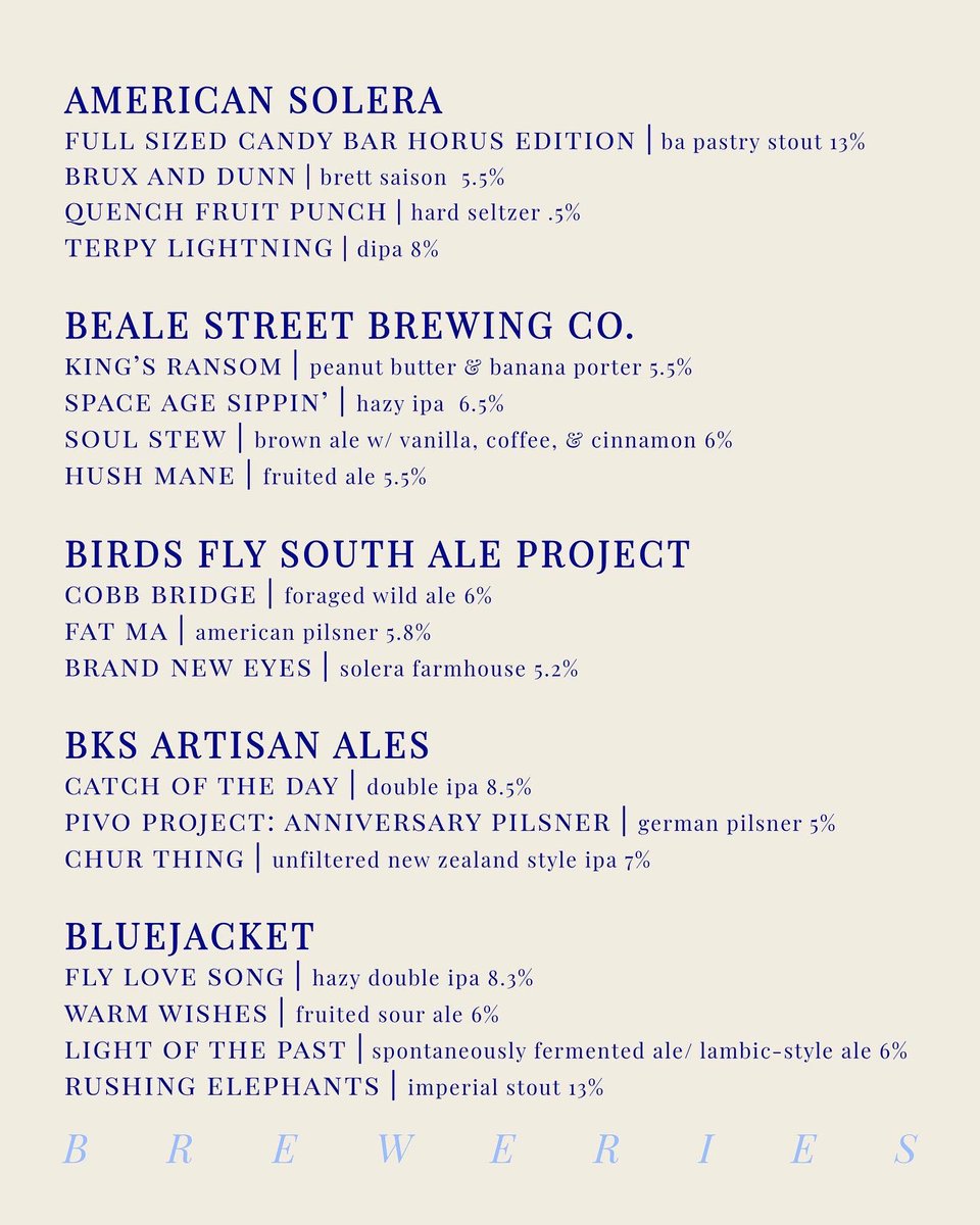 PerennialBeer's tweet photo. #MWBBF is almost here!
Here’s a sneak peek of our beer lineup…

We’re so freakin’ excited to have so many brewery + beer loving friends back here at our brewery https://t.co/eTASw8vkyt