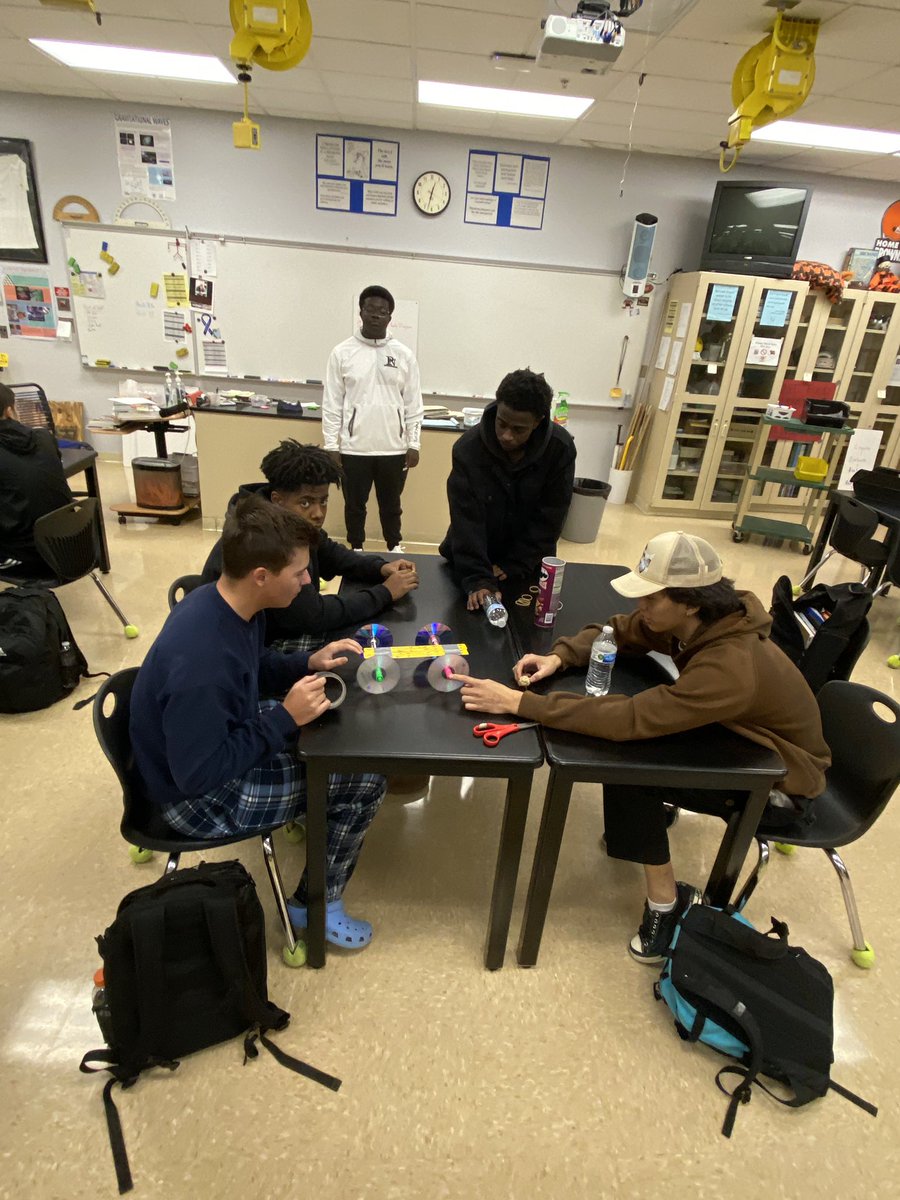 Students in physics working on their race cars! #iteachphysics @PlsdSupt <a href="/PLSD/">Pickerington Schools</a> <a href="/TigerPhysics/">Kevin McChesney</a>