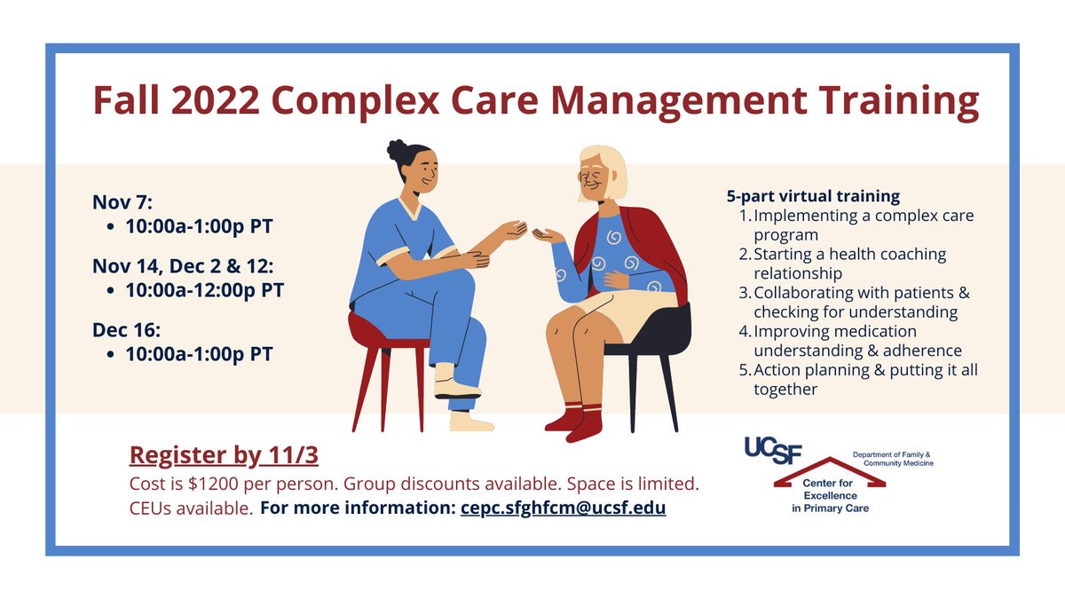 Fun Fact Friday! Effective complex care management programs ⬇️ acute care utilization and spending & ⬆️ better patient outcomes. Learn more by joining our virtual training series, Take Some Complexity Out of Managing Complex Care: tinyurl.com/CEPC-CCM-OE.