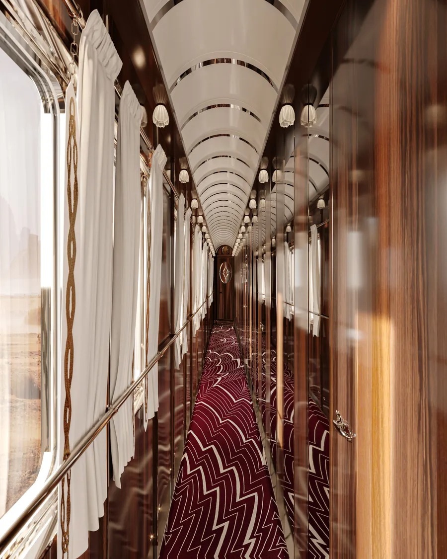 Get a first look inside the new Orient Express train coming to Paris. cntrvlr.co/C7GTdi3