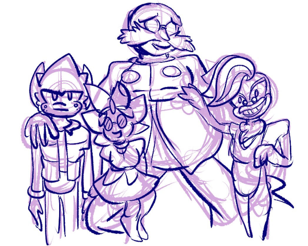 razzythefan's tweet photo. The Eggline Family! Metal hates it here, especially seeing Omlette as a do-over. He also distrusts Starline because he's alr tried to pull his dad out of retirement once. He doesn't know what dad sees in him! He's a creep! And his new clone sister is annoying! Ugh! #NEONFORGERY https://t.co/M6kuUGGi4b