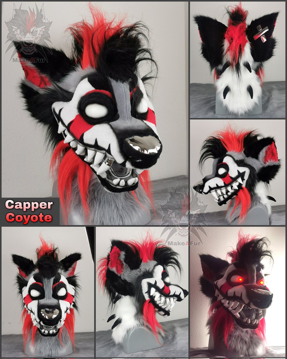 KupferBeast's tweet photo. Welcome to CAPPER the Dead Coyote! 🖤 https://t.co/YzNsPrc1XS
