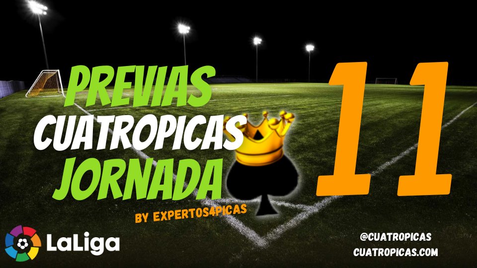 🫡🫡🫡
Cerramos la intensa semana de 3 jornadas 🥵, ya está aquí la Previa de la Jornada 11 🔥🔥

La mejor previa 🚦 de los mejores expertos 👨🏻‍💻👨🏻‍💻 en <a href="/cuatropicas/">Cuatro Picas ♠️</a> !!😍

Cronistas 📊 11 probables 🎯 Recomendados 🔝

Gana 🏆 tu liga con nuestra ayuda 🤓👇🏻

cuatropicas.com/2022/10/21/pre…