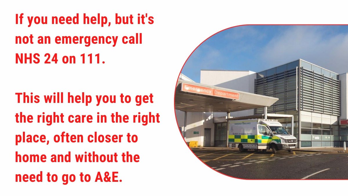 Help us protect our Emergency Departments (A&E) for those who need them most. Find out more about when to turn to your nearest A&E and the alternatives at nhsaaa.net/services-a-z/e…