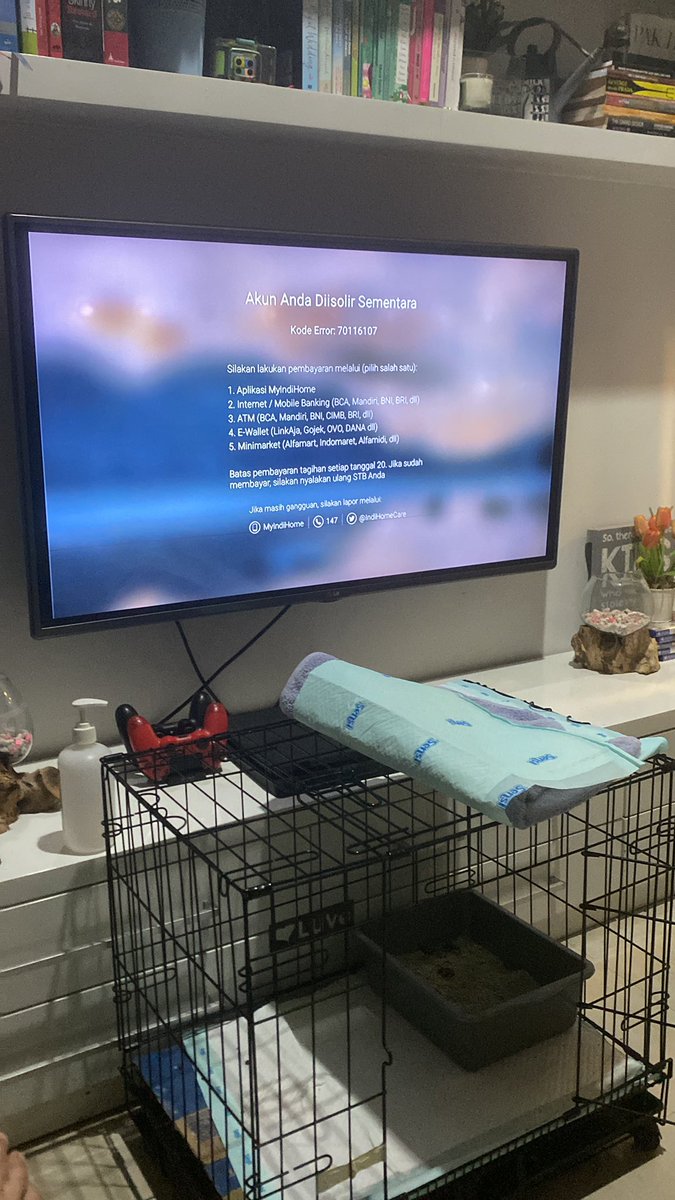 androdesna's tweet photo. @IndiHomeCare Masih sama , barusan saya restart masih seperti ini @IndiHomeCare https://t.co/vWY4iF5ryf