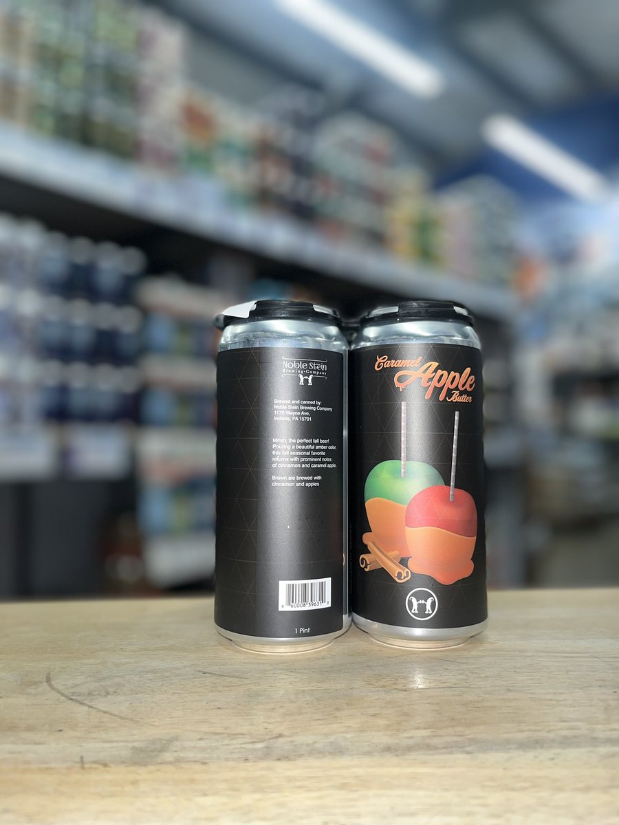Some of the local breweries are getting into the fall spirit today! We’ve got <a href="/BrewGentlemen/">Brew Gentlemen</a> Pumpkin Slap Pumpkin Ale (a collab with <a href="/thebeautyslap/">B E A U T Y   SLAP</a>) loaded up in our coolers this afternoon, as well as the return of <a href="/NobleSteinbeer/">Noble Stein Brewing</a>’s Caramel Apple Butter Ale! #DrinkPGH🍻🎃🍂