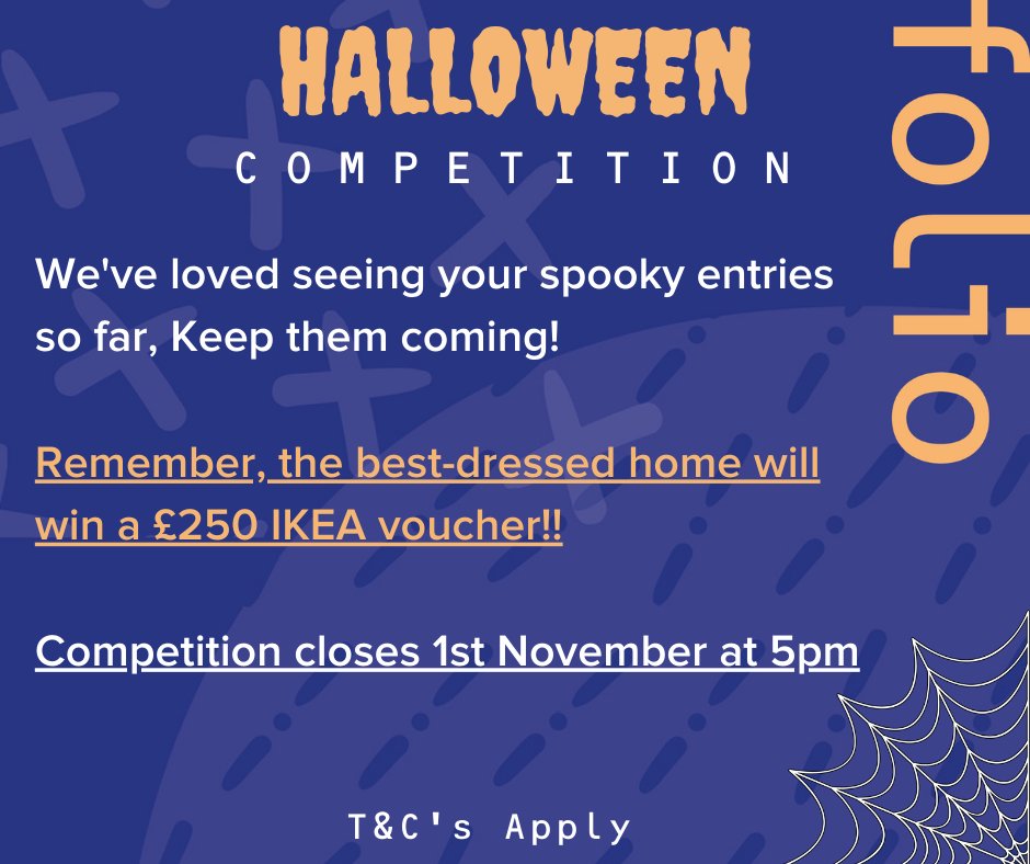 REMINDER🚨👻 You still have 11 days to enter our Halloween Competition. We've been loving the entries we've received so far and are looking forward to seeing many more!

Go to our Instagram @foliolondon_ for how to enter 🎃 Closing date is 1st Nov @ 5PM

#Halloweencompetition