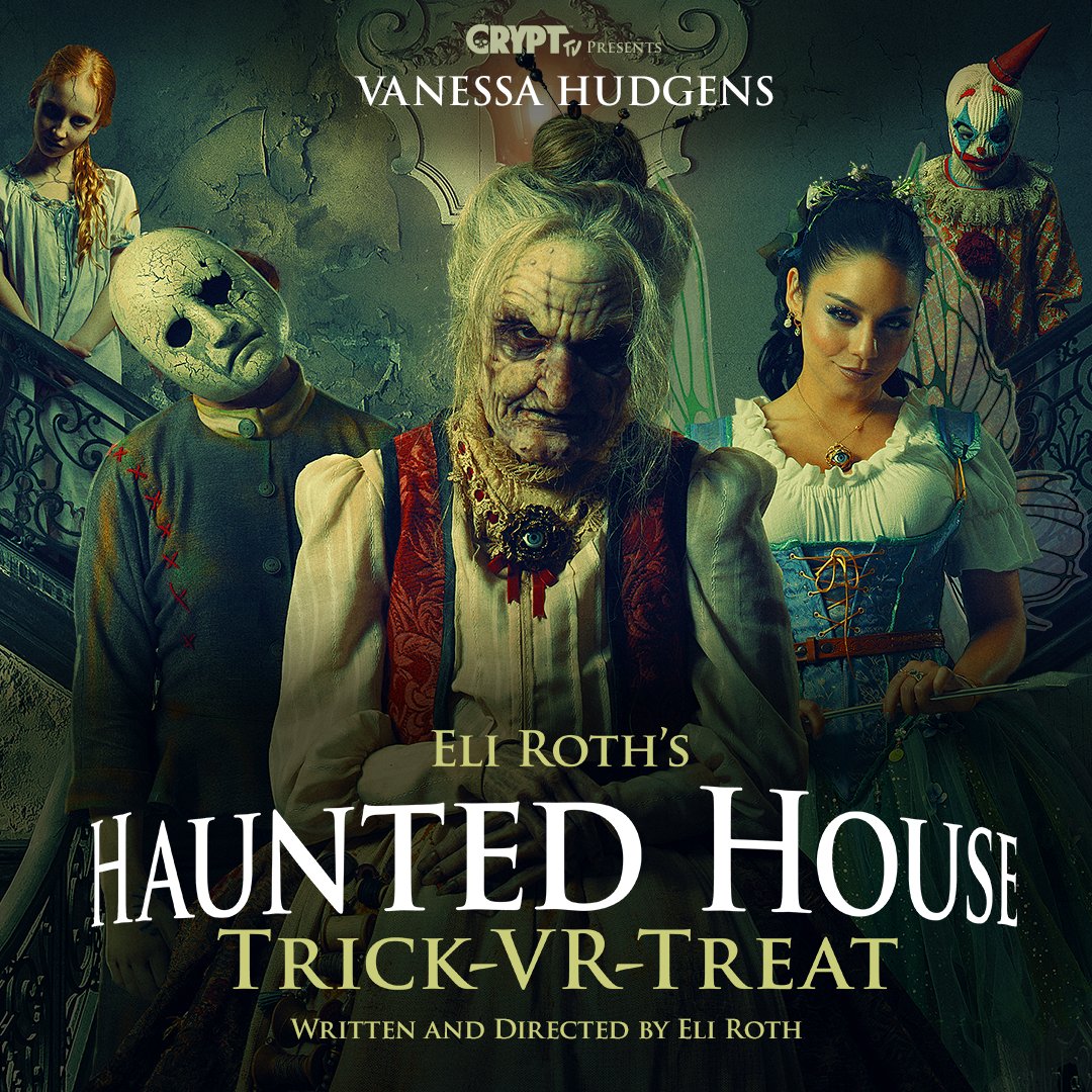 Halloween in Eli Roth's Haunted House: Trick-VR-Treat is live today with twists, turns and jump scares. Jump into this one of a kind VR experience...if you dare 💀