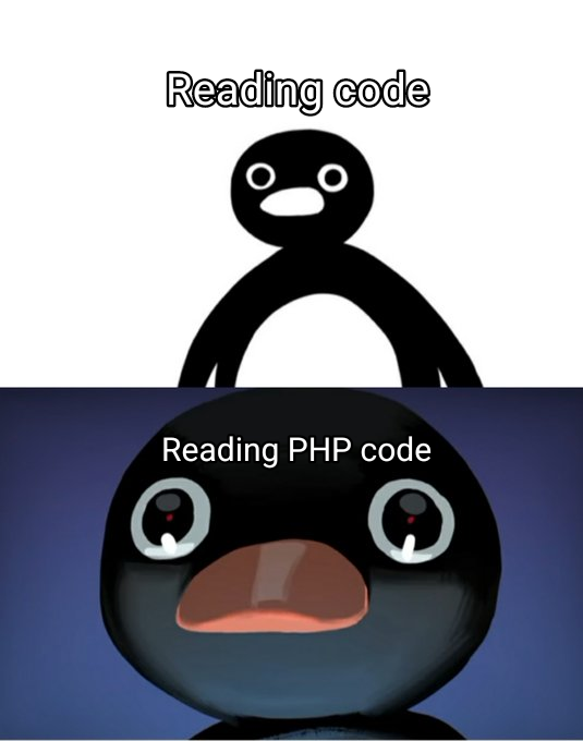 PR0GRAMMERHUM0R's tweet photo. I will never understand people who code in PHP https://t.co/J0fGG5FfDt https://t.co/tCtDpJJ8EF