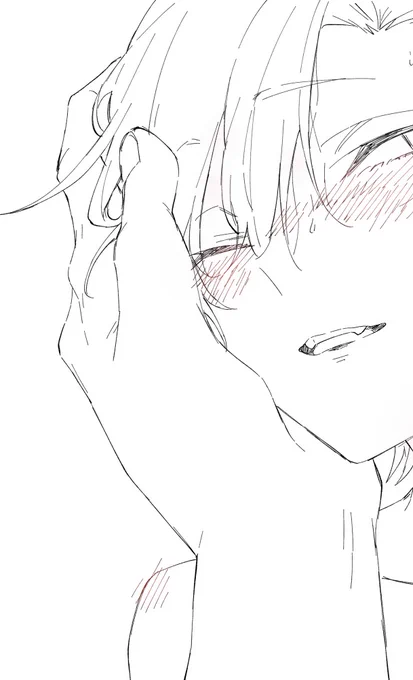攻めの手はいくらでもデカゴツく描いても良いという法律があります 