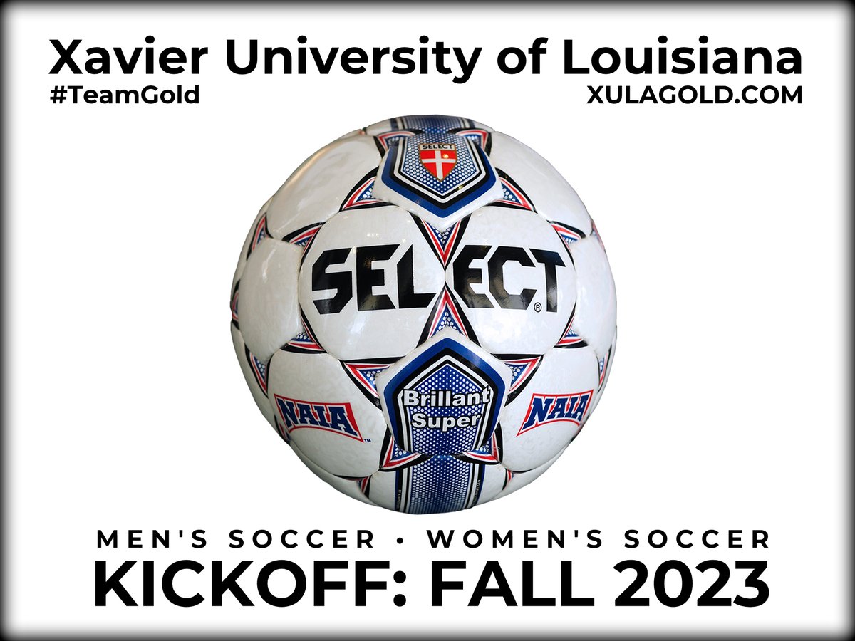 XULA will add men's and women's soccer for 2023 season
• Story: is.gd/0fmMzg
• Apply for men's coach is.gd/pcrF9O or
women's coach is.gd/93uzAg
• Recruiting questionnaire for men is.gd/fP7uTy and women is.gd/espuTv
