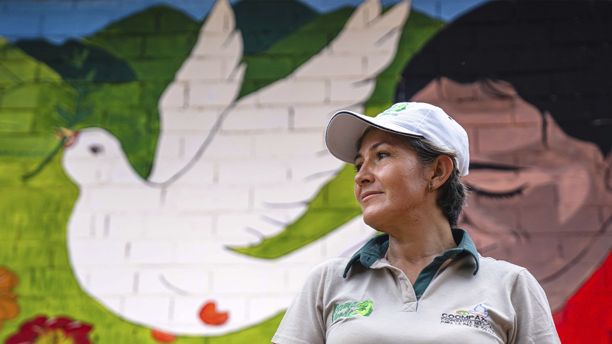 'Being a peacebuilder...is a feeling that comes from within.' - Marinelly, former guerrilla fighter. The reintegration of former women guerrilla fighters is a key piece in the implementation of the Peace Agreement in Colombia. Learn more: unwo.men/Jqs650LhItJ