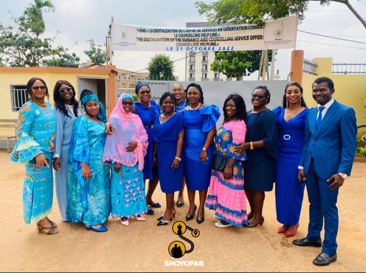 kejieh_browdom's tweet photo. My team and I were exhibiting some of Shoyofab products today at Lycée de Nkol-Eton for the occasion of Guidance and Counseling Day.
theme: The Digitalisation of the guidance and counseling service offer: Counseling Helpline.
#minsec #shoyofab #digitalisation #africa #fashion https://t.co/BsSjg7gQF4