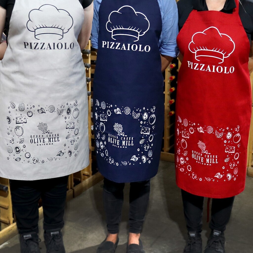 New Limited Edition #Pizza🍕 Date Night #Aprons! You can only get your hands on these aprons if you are signed up for one of our upcoming Pizza #DateNight Events. Check our link in bio for tickets!

#gilbertaz #queencreekolivemill #azeats #mesaaz #eat… instagr.am/p/Cj-72uHNfkn/