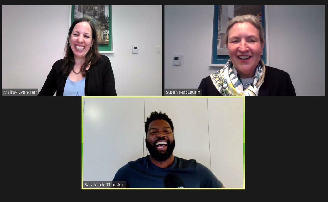 We were thrilled to virtually welcome back @baratunde for his second fireside chat with us. Through his inspiring stories and wise words, our team gained a new perspective on navigating our relationships with nature and each other. Thank you, Baratunde, for joining us!