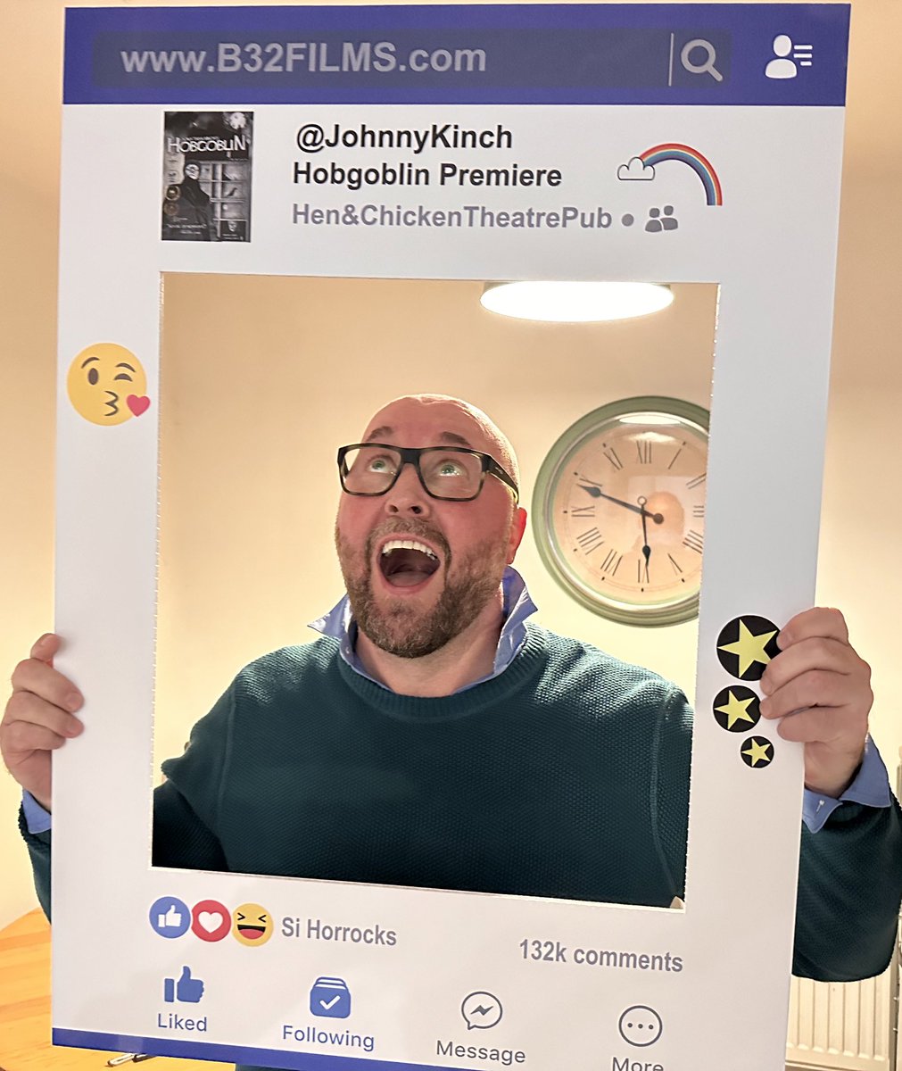 johnnykinch's tweet image. Looking forward to seeing you all on Sunday! @TheHenChickens 6.30pm @sihorrock @Hobgoblinfilms #doublebubble #indiefilm #mobilefilms two films for the price of none! 🤣🤣🤣