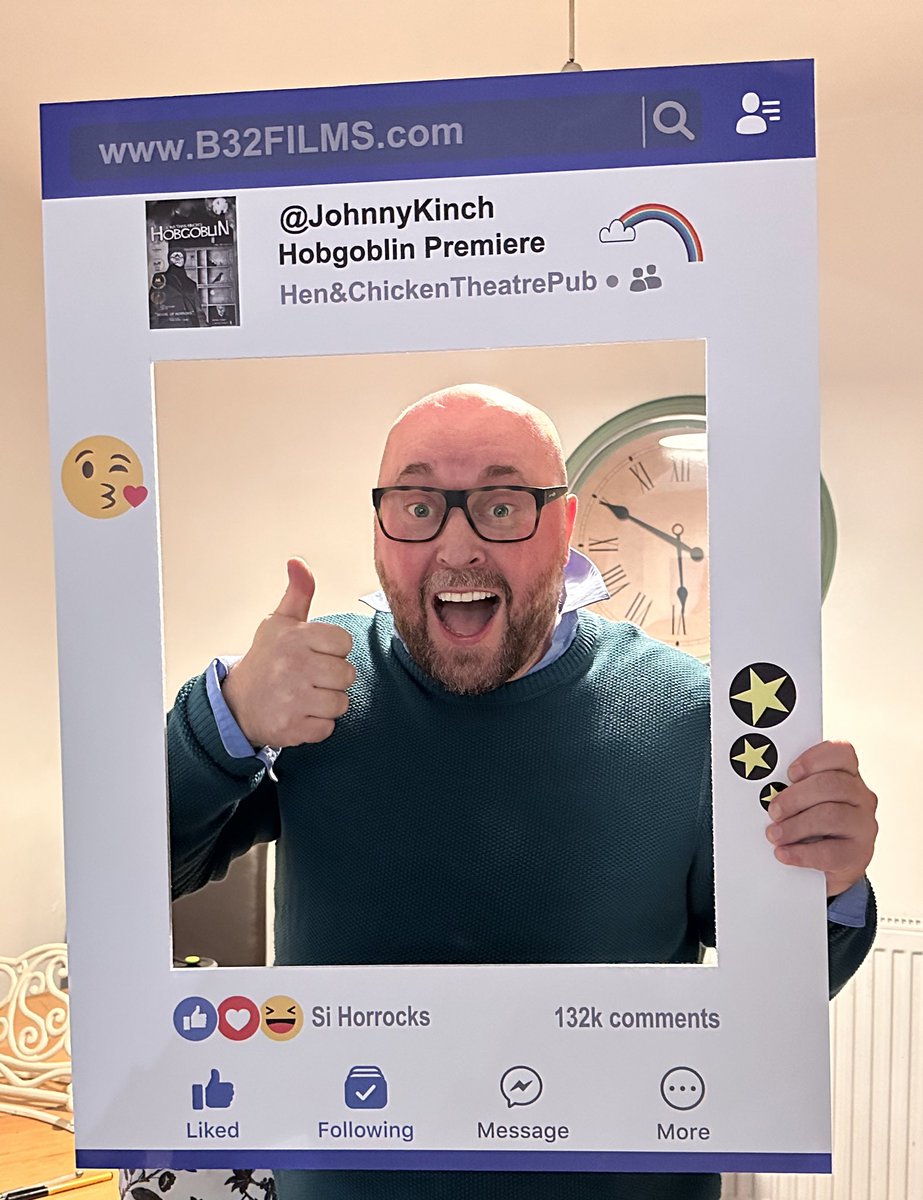johnnykinch's tweet image. Looking forward to seeing you all on Sunday! @TheHenChickens 6.30pm @sihorrock @Hobgoblinfilms #doublebubble #indiefilm #mobilefilms two films for the price of none! 🤣🤣🤣