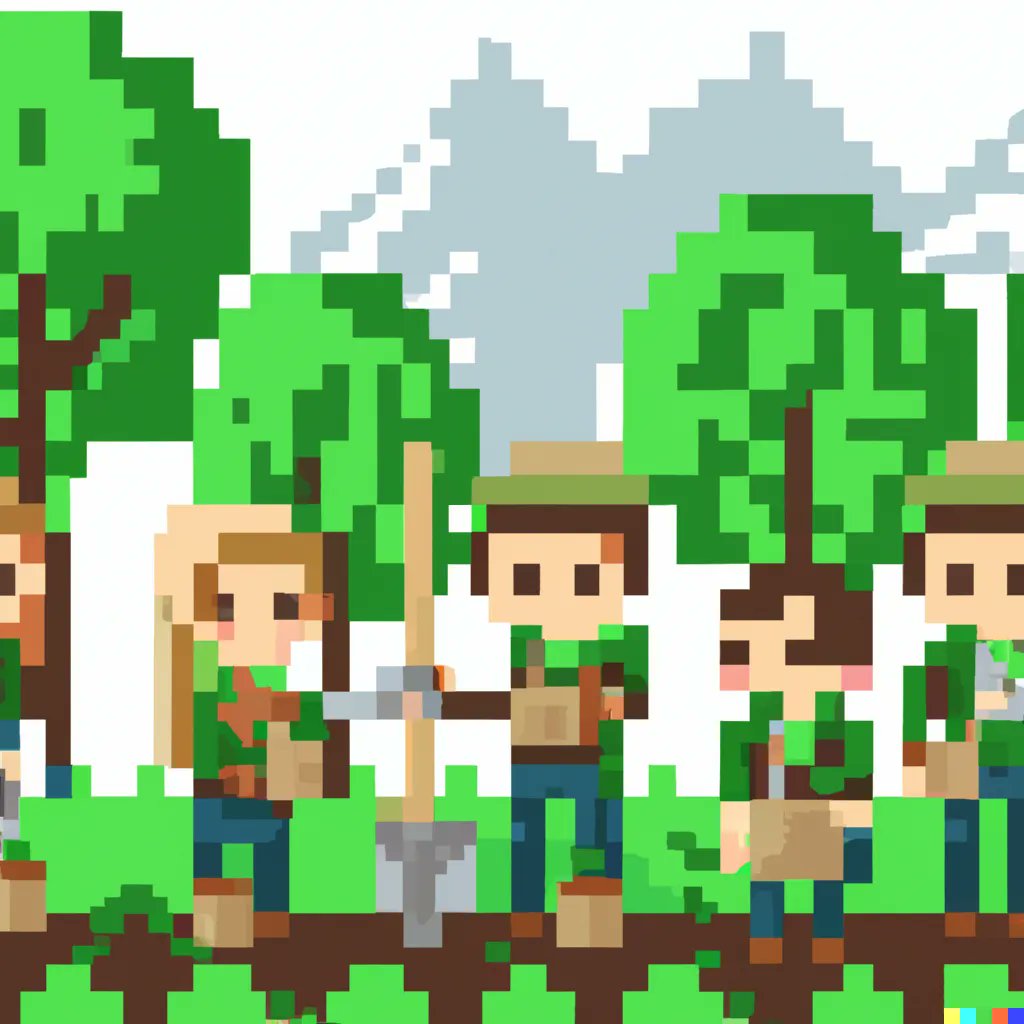 One of the most exciting aspects of Ent NFT? Community tree planting! 

Coming 2023. <3